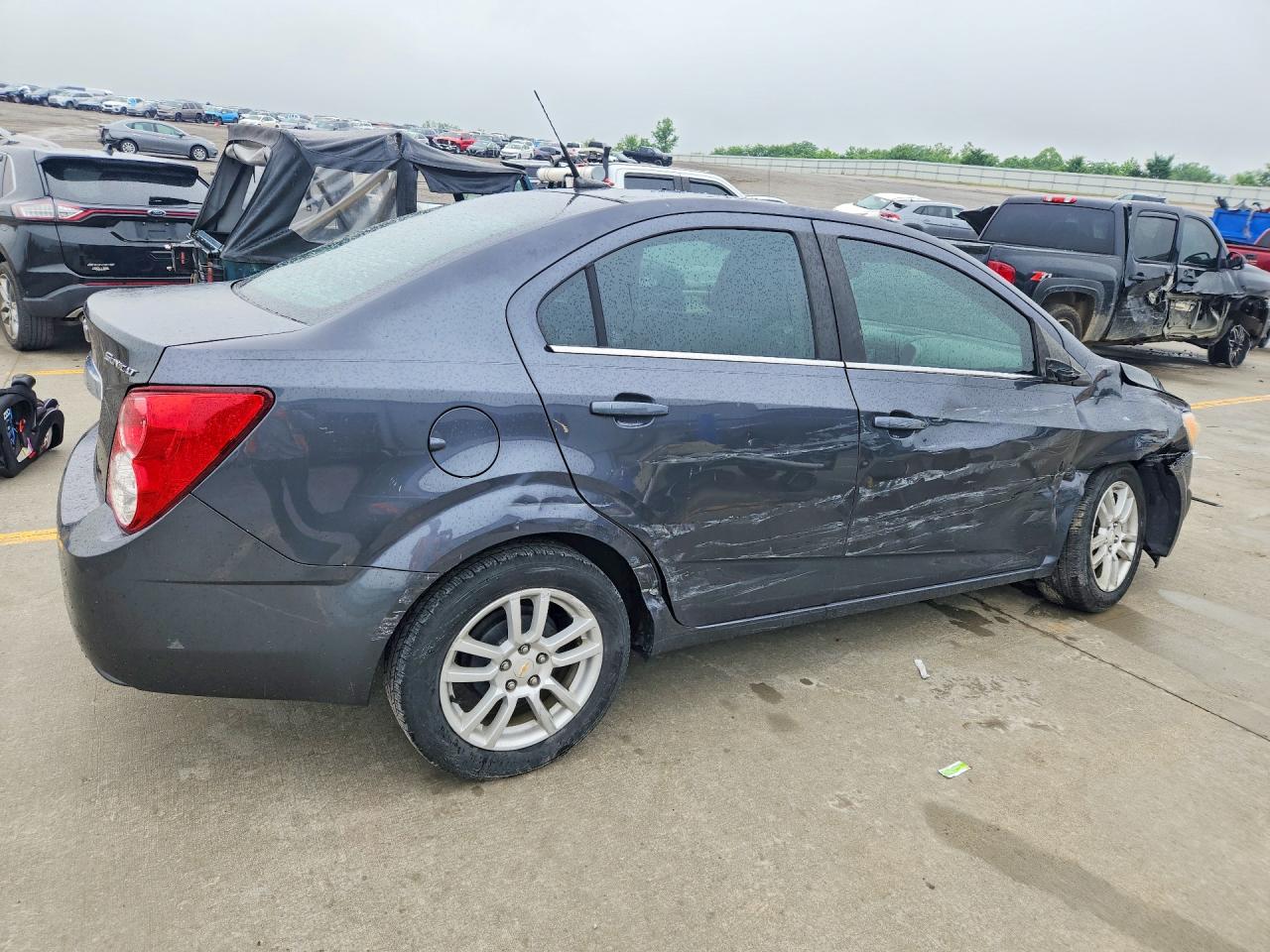2012 Chevrolet Sonic VIN 1G1JC5SH1C4174161 COPART salvage auction — Side, KY - CERT OF TITLE-SALVAGE, sold $600 on 2026-07-09 (photo 3)