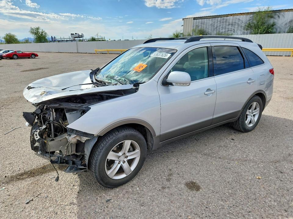 2008 Hyundai Veracruz VIN KM8NU13C38U032219 COPART salvage auction — FRONT END, AZ - CERT OF TITLE - SALVAGE, sold $300 on 2026-07-17 (photo 1)