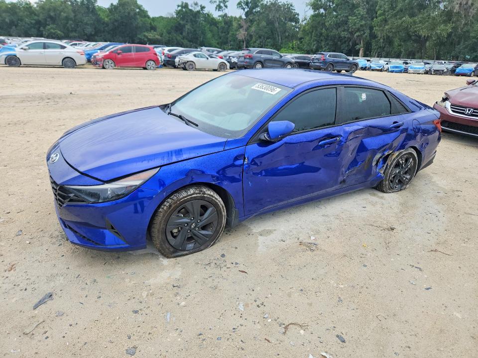 2023 Hyundai Elantra VIN KMHLM4AG7PU384930 COPART salvage auction — SIDE, Fl - Cert Of Title Slvg Rebuildable, sold $3,000 on 2026-07-14 (photo 1)