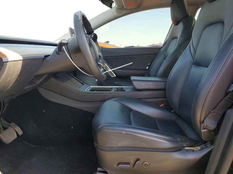 2021 Tesla Model y VIN 5YJYGDEE0MF146688 COPART salvage auction — FRONT END, Ca - Salvage Certificate, sold $7,500 on 2026-07-20 (photo 7)