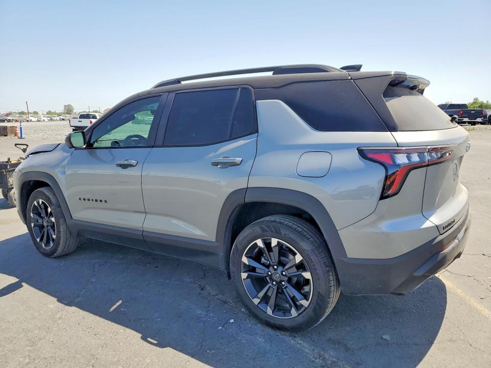 2025 Chevrolet Equinox VIN 3GNAXLEG4SL287394 COPART salvage auction — FRONT END, Ca - Salvage Certificate, sold $9,500 on 2026-07-02 (photo 2)