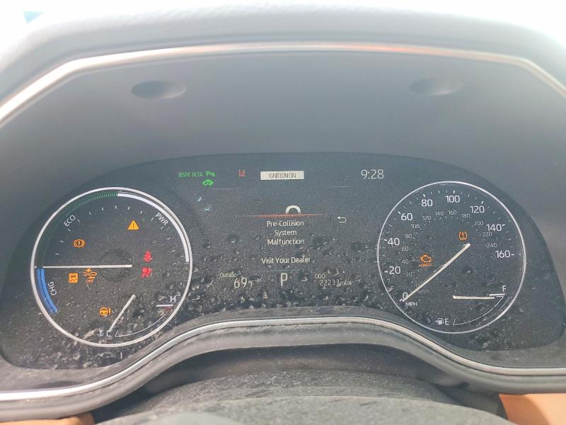 2022 Toyota Avalon VIN 4T1DA1AB0NU013590 COPART salvage auction — FRONT END, Tx - Salvage Vehicle Title, sold $10,700 on 2026-07-02 (photo 9)