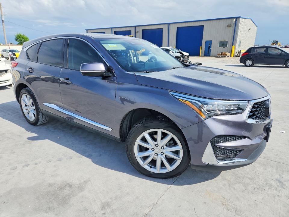 2021 Acura Rdx VIN 5J8TC1H34ML006706 COPART salvage auction — SIDE, Tx - Salvage Vehicle Title, sold $6,300 on 2026-07-06 (photo 4)