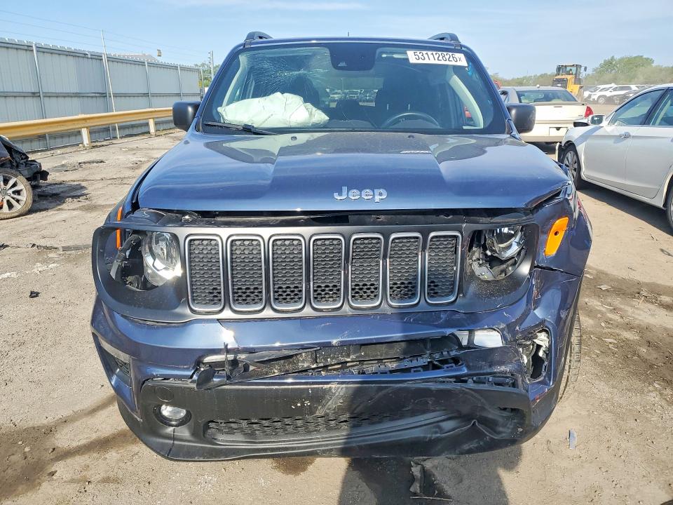 2022 Jeep Renegade VIN ZACNJDB15NPN44539 COPART salvage auction — FRONT END, In - Cert Of Title-Salvage Title, sold $2,600 on 2026-08-03 (photo 5)