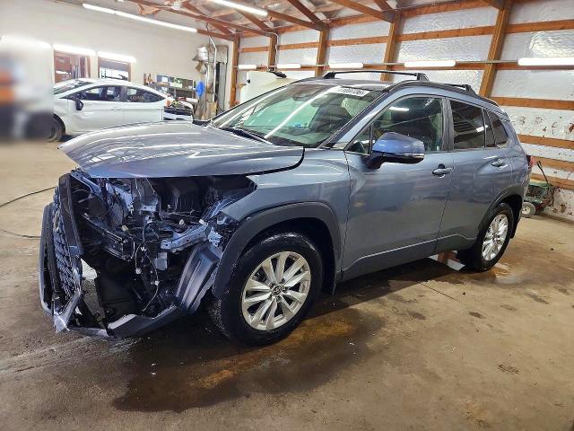 2024 Toyota Corolla cross VIN 7MUCAABG5RV083628 COPART salvage auction — FRONT END, Il - Salvage Certificate, sold $7,500 on 2026-07-13 (photo 1)