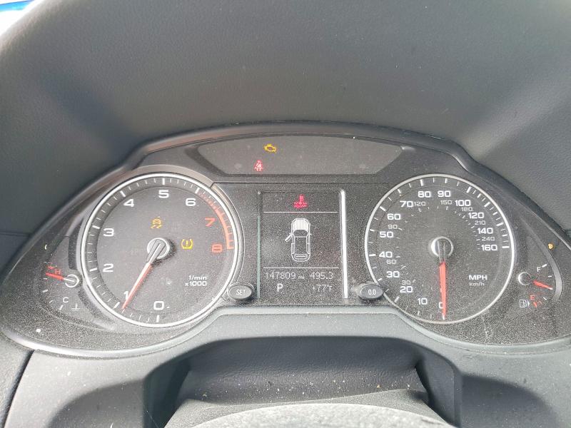2017 Audi Q5 VIN WA1C2AFP1HA043165 COPART salvage auction — FRONT END, Tx - Salvage Vehicle Title, sold $1,600 on 2026-07-02 (photo 9)