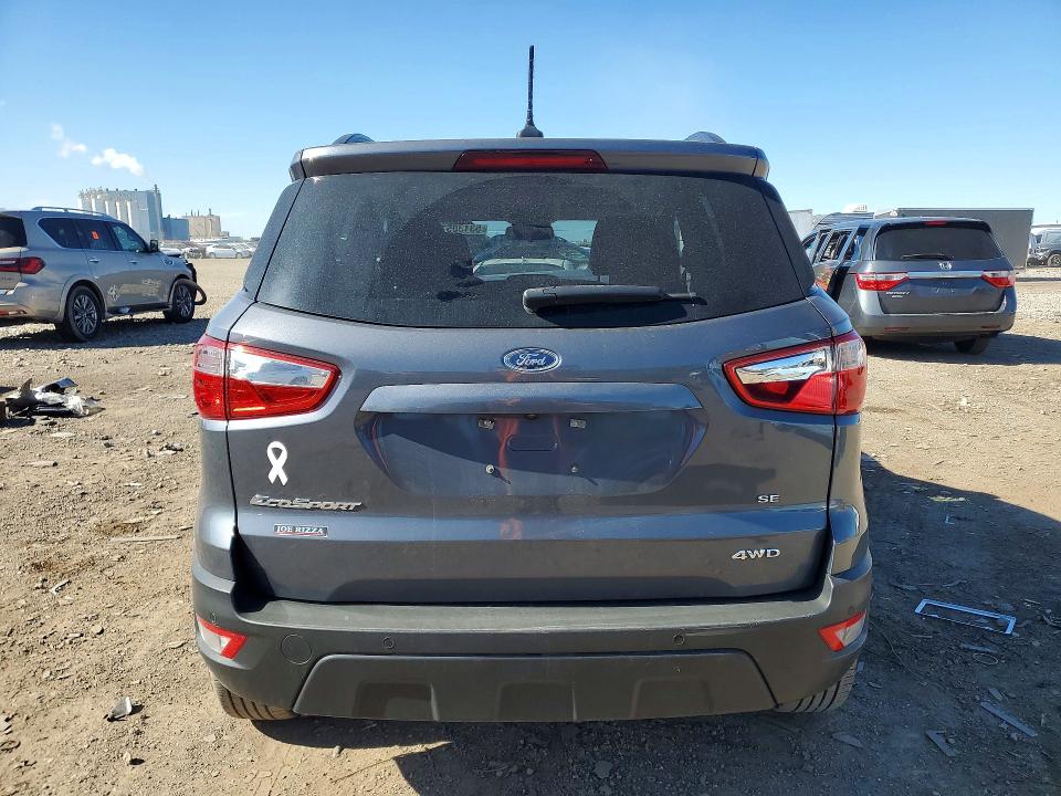 2020 Ford Ecosport VIN MAJ6S3GL6LC384770 COPART salvage auction — FRONT END, Il - Salvage Certificate, sold $1,400 on 2026-07-24 (photo 6)