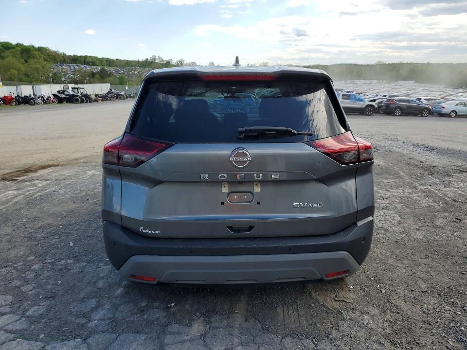 2023 Nissan Rogue VIN 5N1BT3BB6PC897846 COPART salvage auction — ROOF, Pa - Certificate Of Salvage, sold $5,300 on 2026-07-02 (photo 6)