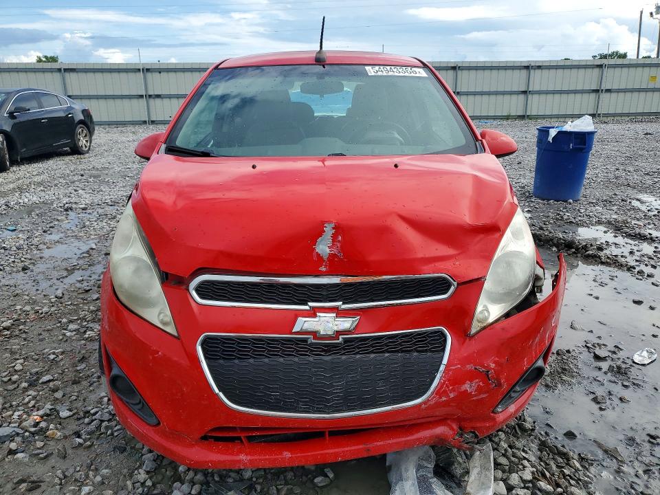 2014 Chevrolet Spark VIN KL8CD6S94EC469588 COPART salvage auction — FRONT END, Al - Cert Of Title-Salvage Title, sold $875 on 2026-07-02 (photo 5)