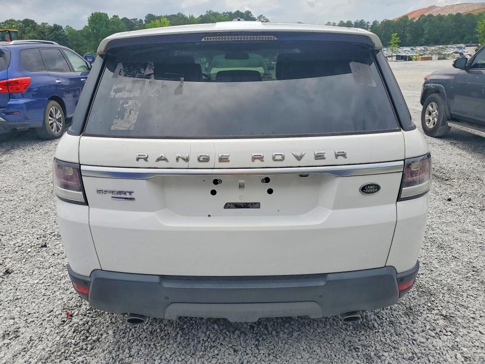 2015 Land rover Range rover sport VIN SALWR2VF6FA507912 COPART salvage auction — MECHANICAL, Mt - Certificate Of Title, sold $2,750 on 2026-07-29 (photo 6)