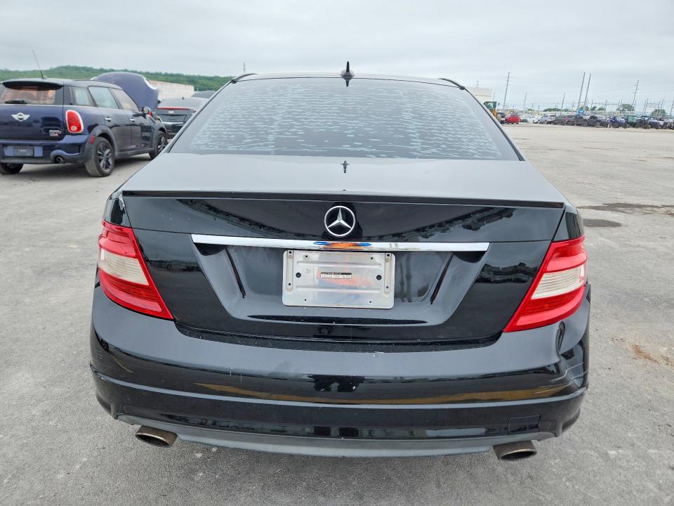 2011 Mercedes-benz C-klasse VIN WDDGF5EB3BR170264 COPART salvage auction — FRONT END, Ok - Cert Of Title-Salvage, sold $400 on 2026-08-21 (photo 6)