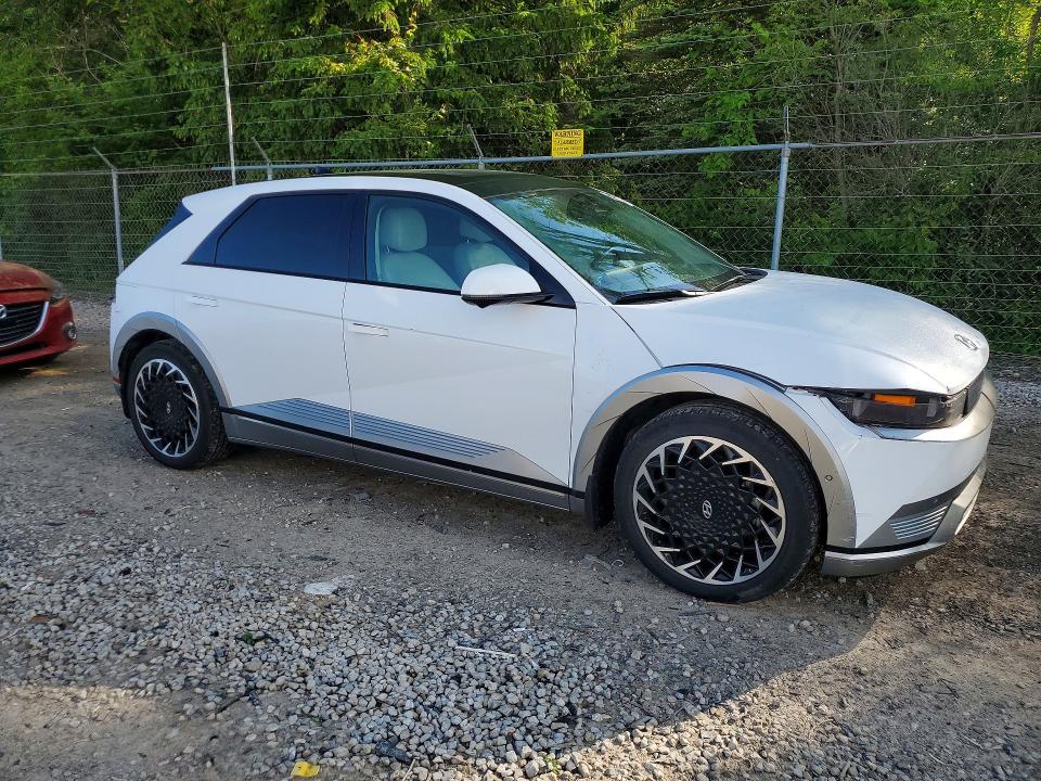 2022 Hyundai Ioniq VIN KM8KRDAF0NU119512 COPART salvage auction — FRONT END, Oh - Cert Of Title-Salvage, sold $14,100 on 2026-07-08 (photo 4)