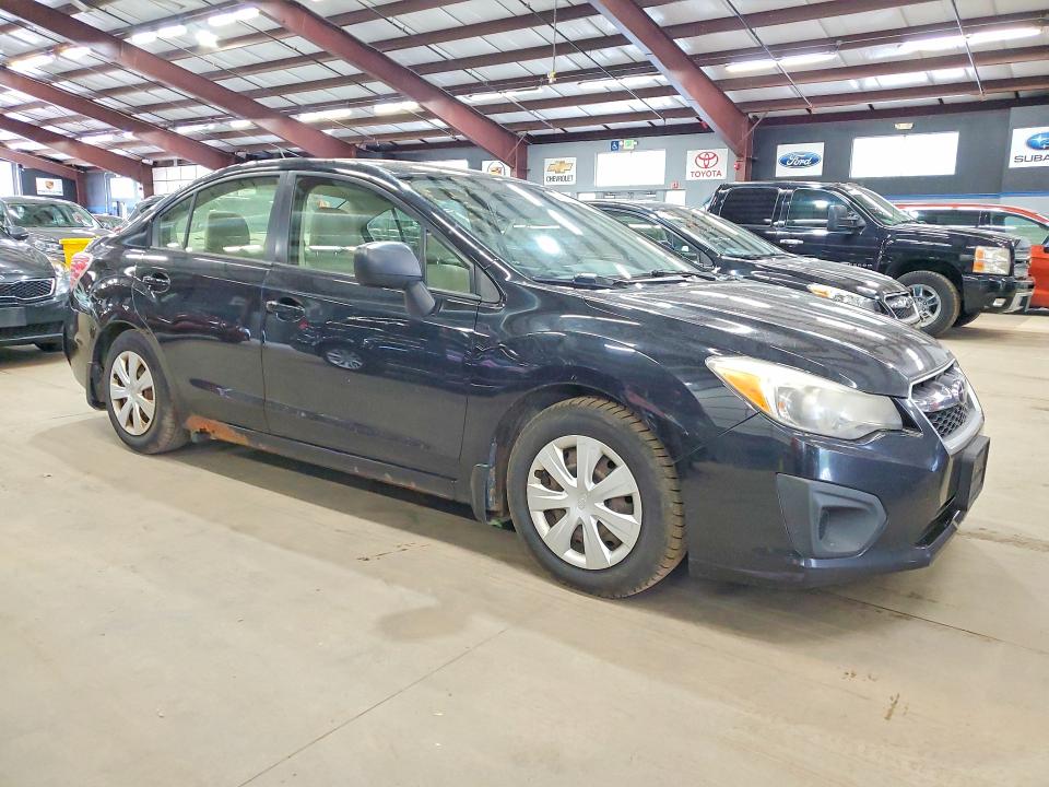 2013 Subaru Impreza VIN JF1GJAA68DH029635 COPART salvage auction — MINOR DENT/SCRATCHES, Ny - Certificate Of Title, sold $975 on 2026-07-30 (photo 4)