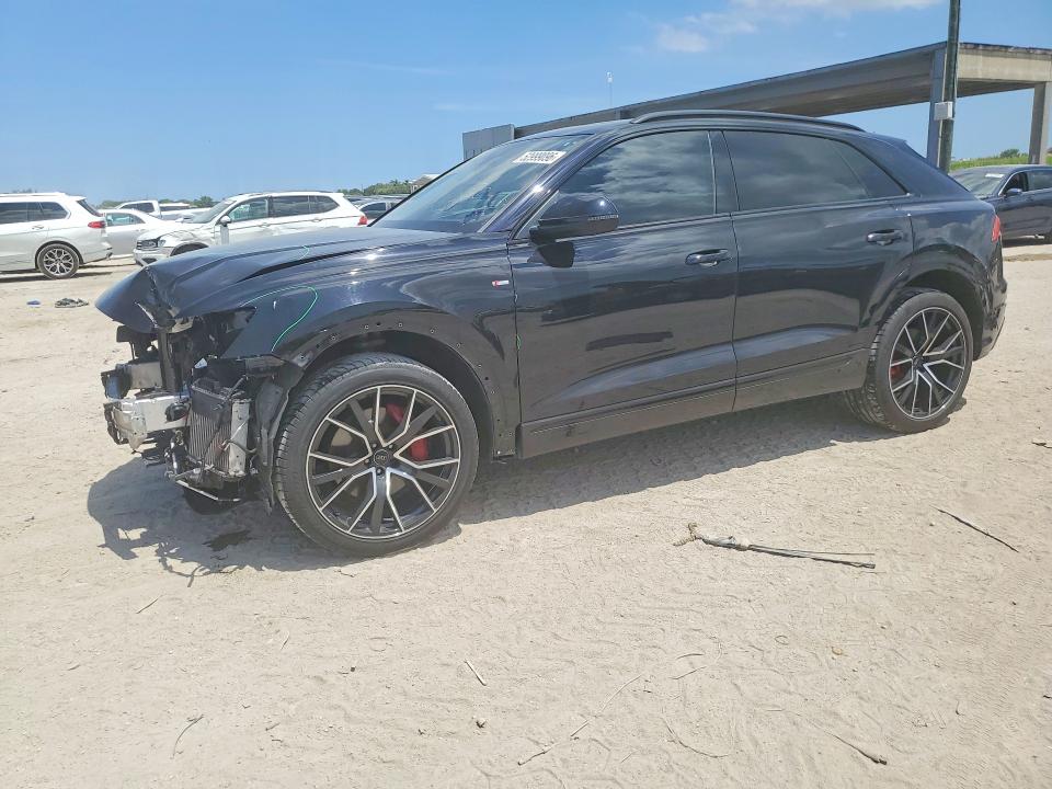 2019 Audi Q8 VIN WA1FVAF1XKD042392 COPART salvage auction — FRONT END, FL - CERT OF TITLE SLVG REBUILDABLE, sold $15 on 2026-07-21 (photo 1)