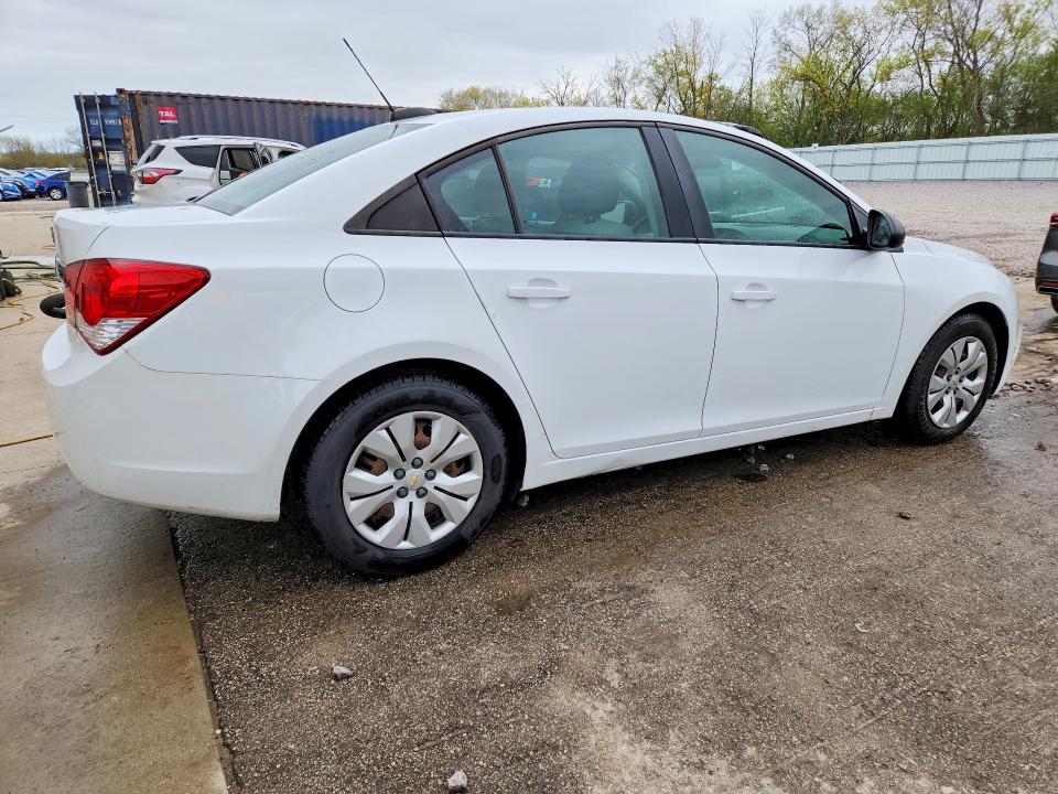 2016 Chevrolet Cruze limited VIN 1G1PC5SG3G7141300 COPART salvage auction — HAIL, Wi - Junked Vehicle Bill Of Sale, sold $350 on 2026-07-09 (photo 3)