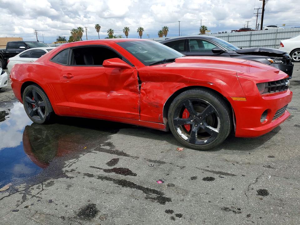 2010 Chevrolet Camaro VIN 2G1FC1EV3A9216825 COPART salvage auction — SIDE, Ca - Salvage Certificate, sold $875 on 2026-07-02 (photo 4)