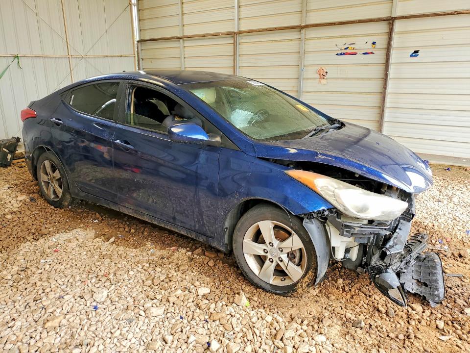 2013 Hyundai VIN KMHDH4AE2DU736850 COPART salvage auction — FRONT END, Nc - Salvage Certificate Of Title, sold $375 on 2026-07-06 (photo 4)
