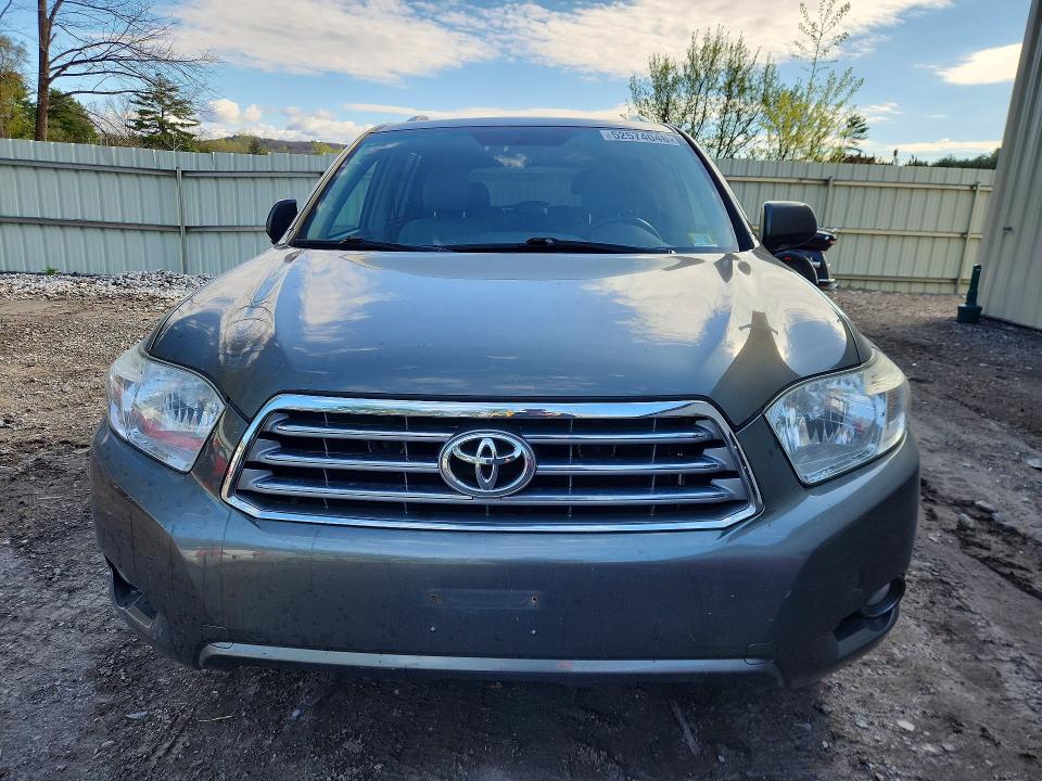 2010 Toyota Highlander VIN JTEDK3EH0A2154589 COPART salvage auction — SIDE, Vt - Cert Of Title-Salvage Vehicle, sold $4,050 on 2026-07-06 (photo 5)
