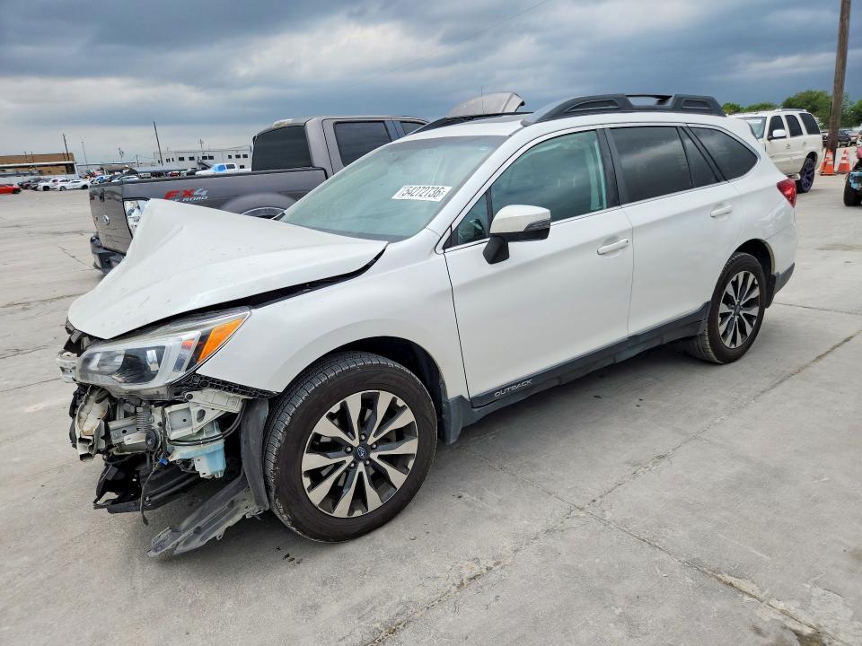 2016 Subaru Outback VIN 4S4BSBNC1G3328971 COPART salvage auction — FRONT END, Tx - Salvage Vehicle Title, sold $2,150 on 2026-07-09 (photo 1)