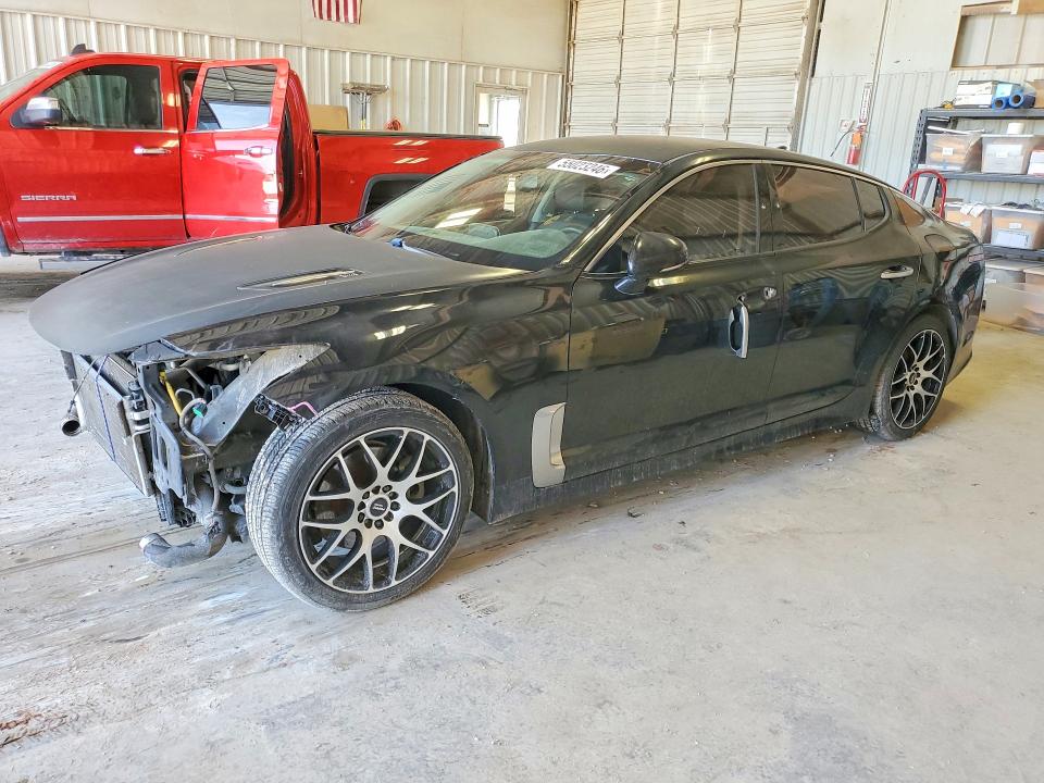 2018 Kia VIN KNAE15LA7J6013800 COPART salvage auction — FRONT END, TX - SALVAGE VEHICLE TITLE, sold $1,350 on 2026-07-24 (photo 1)