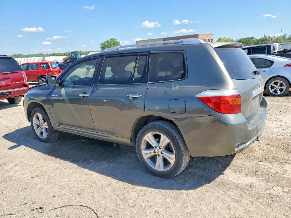 2010 Toyota Highlander VIN JTEDK3EH5A2161005 COPART salvage auction — FRONT END, MO - SALVAGE CERTIFICATE OF TITLE, sold $2,900 on 2026-07-28 (photo 2)