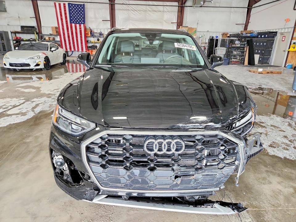 2024 Audi Q5 VIN WA1G2AFY2R2132278 COPART salvage auction — FRONT END, Mo - Salvage Certificate Of Title, sold $14,300 on 2026-07-27 (photo 5)