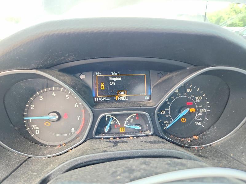2017 Ford Focus VIN 1FADP3K25HL267129 COPART salvage auction — FRONT END, PA - CERTIFICATE OF SALVAGE, sold $350 on 2026-07-02 (photo 9)