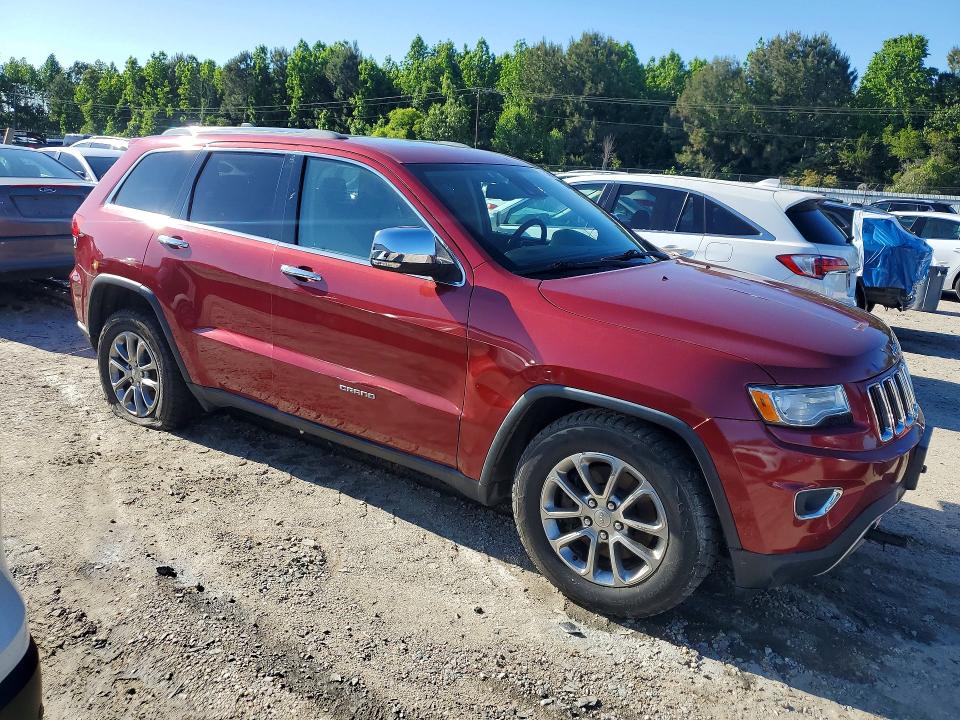 2015 Jeep Grand cherokee VIN 1C4RJFBM8FC675710 COPART salvage auction — MECHANICAL, WV - CERTIFICATE OF TITLE (P), sold $3,100 on 2026-08-04 (photo 4)