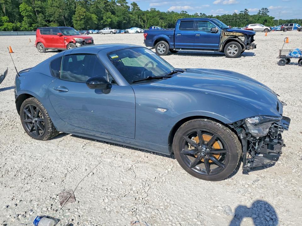 2021 Mazda Mx-5 VIN JM1NDAL77M0460299 COPART salvage auction — FRONT END, Tx - Certificate Of Title, sold $150 on 2026-07-24 (photo 4)