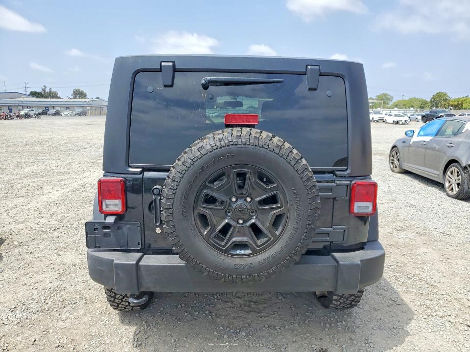 2017 Jeep Wrangler / VIN 1C4BJWDG7HL503230 COPART salvage auction — FRONT END, Ca - Salvage Certificate, sold $6,300 on 2026-07-02 (photo 6)