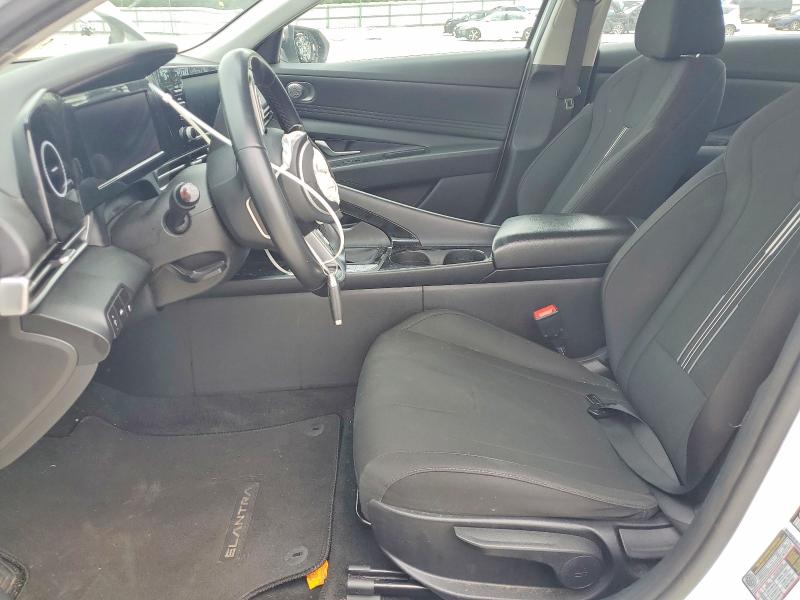 2022 Hyundai Elantra VIN 5NPLS4AG8NH053887 COPART salvage auction — FRONT END, GA - CERT OF TITLE-SALVAGE, sold $2,850 on 2026-07-08 (photo 7)