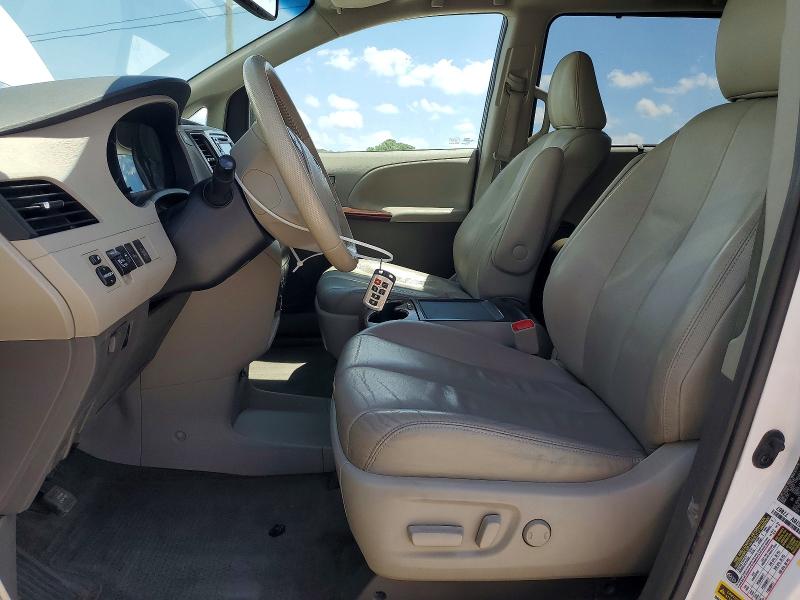 2014 Toyota Sienna VIN 5TDYK3DC4ES498940 COPART salvage auction — FRONT END, Tn - Salvage Certificate, sold $2,600 on 2026-07-08 (photo 7)