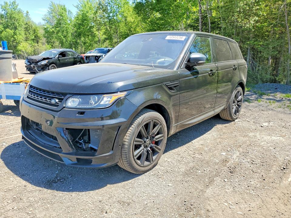 2016 Land rover RANGE ROVER VIN SALWR2EF5GA587415 COPART salvage auction — FRONT END, On - Permit No Brand - Unfit, sold $8,800 on 2026-07-02 (photo 1)
