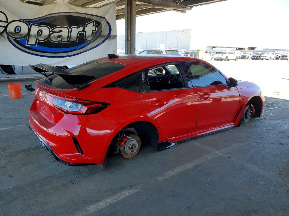 2024 Honda Civic VIN JHMFL5G40RX004219 COPART salvage auction — STRIPPED, Ca - Salvage Certificate, sold $13,700 on 2026-07-21 (photo 3)