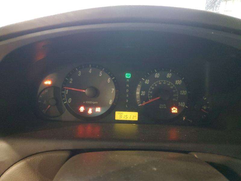 2005 Hyundai Elantra VIN KMHDN46D55U997500 COPART salvage auction — FRONT END, Tx - Salvage Vehicle Title, sold $450 on 2026-07-06 (photo 9)