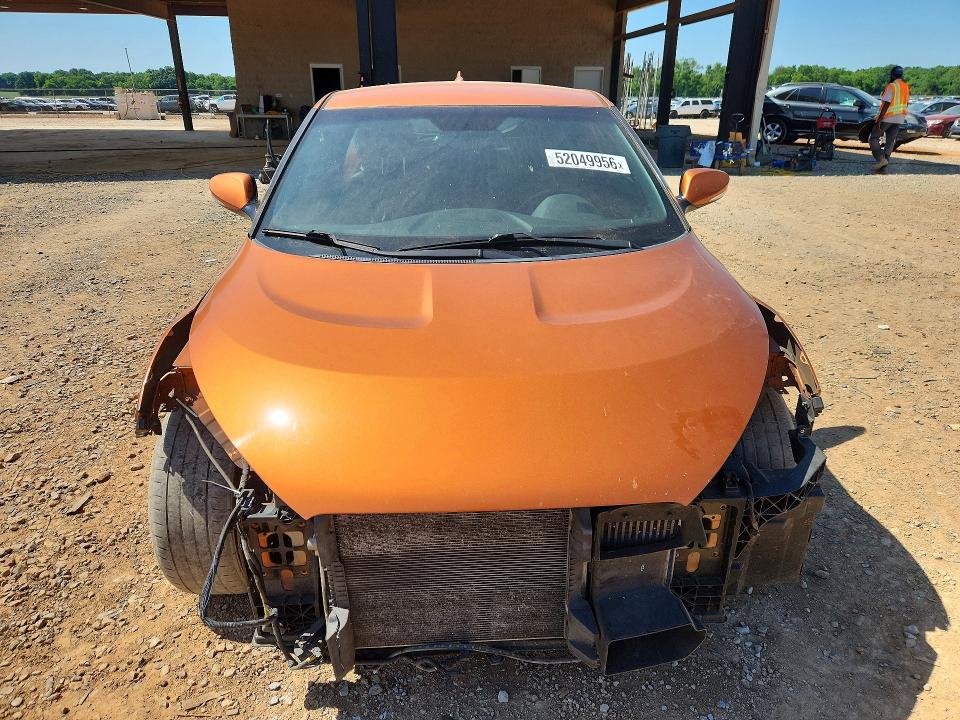 2016 Hyundai Veloster VIN KMHTC6AE6GU295962 COPART salvage auction — FRONT END, Al - Cert Of Title-Salvage Title, sold $525 on 2026-07-08 (photo 5)