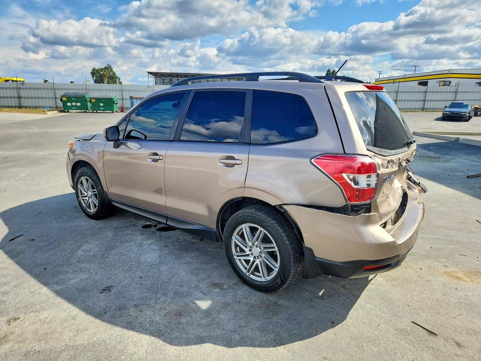 2014 Subaru VIN JF2SJACC1EG491101 COPART salvage auction — FRONT END, Ca - Salvage Certificate, sold $600 on 2026-07-14 (photo 2)