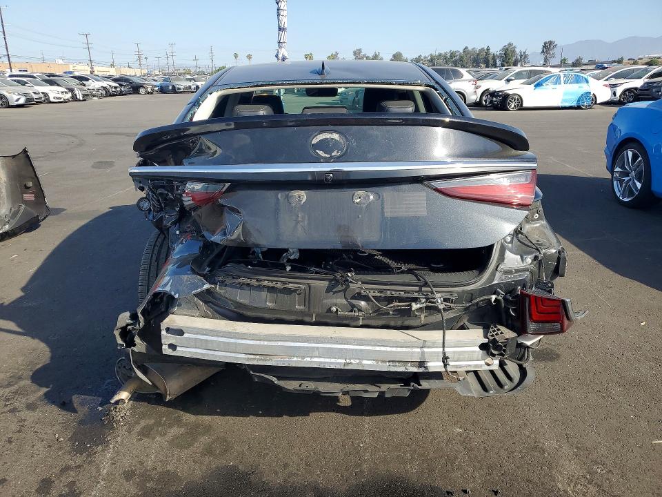 2025 Lexus Es 300h VIN 58ADA1C13SU057155 COPART salvage auction — REAR END, Ca - Salvage Certificate, sold $250 on 2026-07-07 (photo 6)