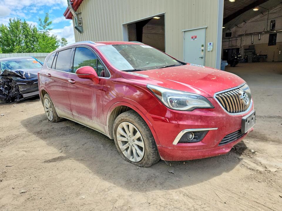 2017 Buick Envision VIN LRBFXDSA1HD117771 COPART salvage auction — REAR END, Vt - Cert Of Title-Salvage Vehicle, sold $175 on 2026-07-19 (photo 4)