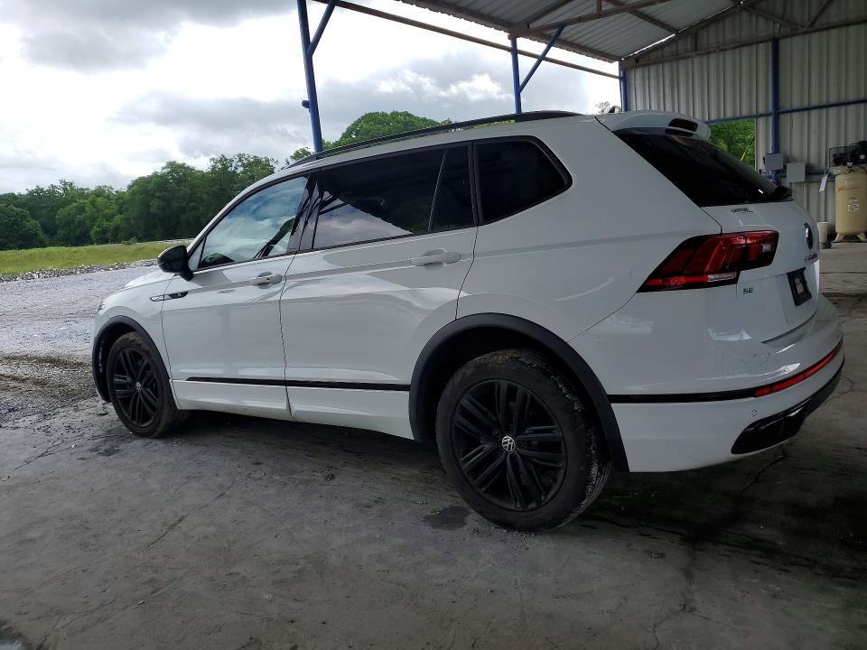 2022 Volkswagen Tiguan VIN 3VVCB7AX1NM170367 COPART salvage auction — FRONT END, Ga - Cert Of Title-Salvage, sold $9,000 on 2026-07-09 (photo 2)
