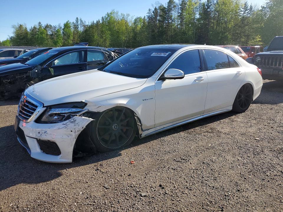 2015 Mercedes-benz S-klasse VIN WDDUG7JB6FA201478 COPART salvage auction — FRONT END, On - Permit Salvage, sold $21,150 on 2026-07-02 (photo 1)