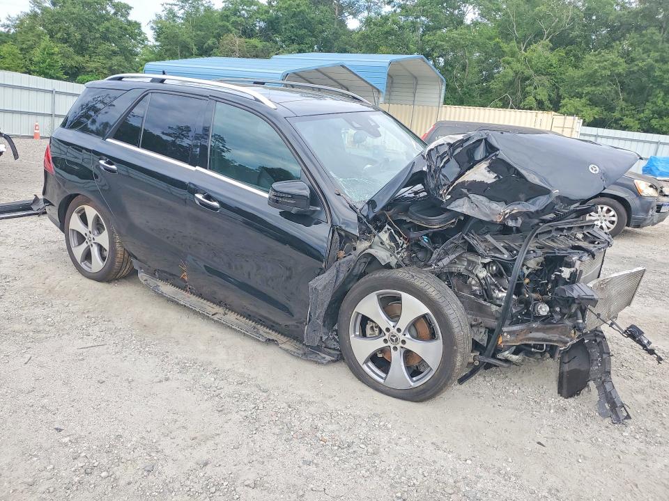 2019 Mercedes-Benz GLE-Class VIN 4JGDA5GB8KB209363 COPART salvage auction — Front End, SC - CERTIFICATE OF TITLE, sold $2,600 on 2026-07-03 (photo 4)