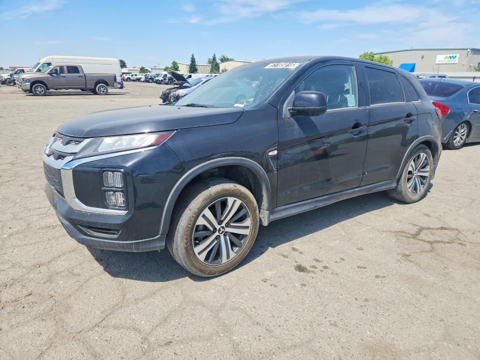2022 Mitsubishi Outlander sport VIN JA4APUAUXNU007170 COPART salvage auction — REAR END, CA - CERTIFICATE OF TITLE, sold $3,600 on 2026-07-16 (photo 1)
