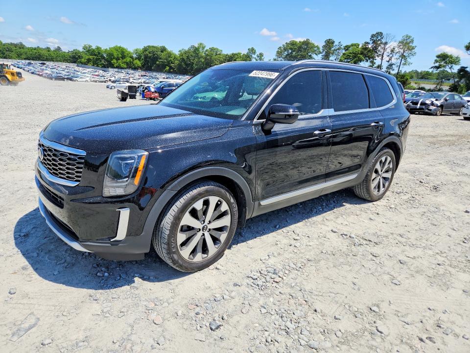 2021 Kia Telluride VIN 5XYP64HC8MG127212 COPART salvage auction — FRONT END, Ga - Cert Of Title-Salvage, sold $5,300 on 2026-07-09 (photo 1)