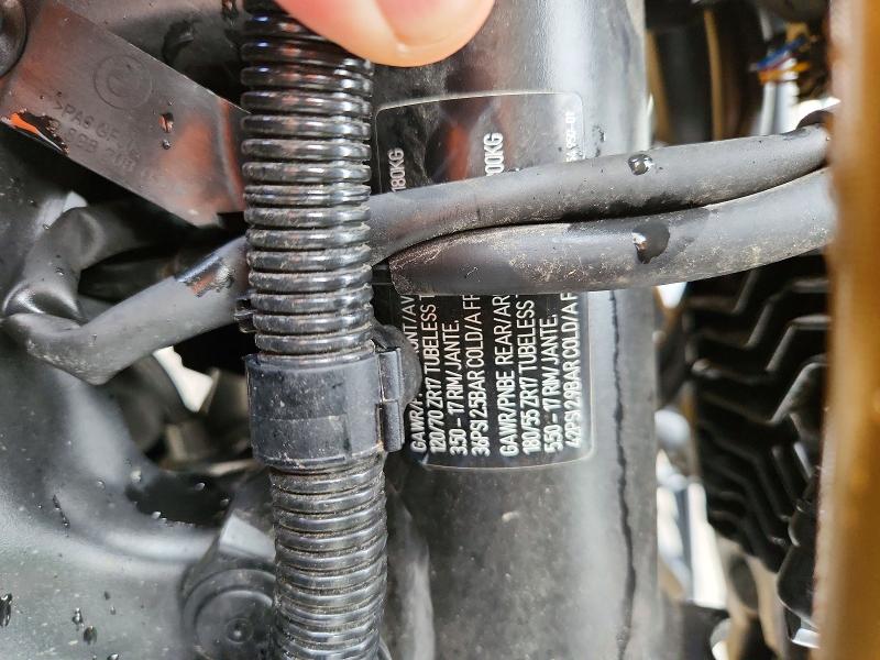 2023 BMW F 900 VIN WB10K1306P6H67404 COPART salvage auction — FRONT END, Ca - Salvage Certificate, sold $3,500 on 2026-07-10 (photo 9)