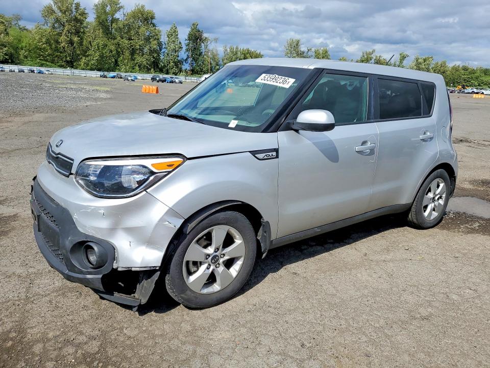 2019 Kia VIN KNDJN2A2XK7698841 COPART salvage auction — FRONT END, Or - Salvage Title Certificate, sold $125 on 2026-07-27 (photo 1)