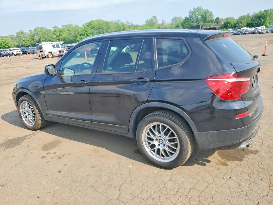 2014 BMW X3 VIN 5UXWX9C50E0D29761 COPART salvage auction — WATER/FLOOD, Ct - Cert Of Title-Flood Salvage, sold $1,150 on 2026-07-02 (photo 2)