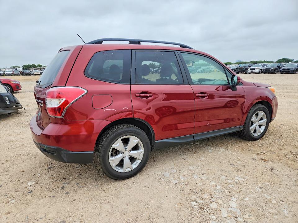 2015 Subaru Forester VIN JF2SJADC6FH468536 COPART salvage auction — HAIL, Tx - Salvage Vehicle Title, sold $30 on 2026-07-30 (photo 3)