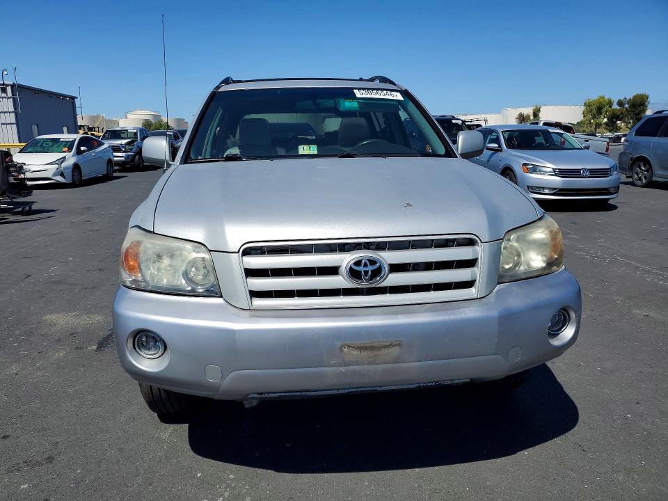 2007 Toyota Highlander VIN JTEEP21A270206687 COPART salvage auction — MINOR DENT/SCRATCHES, MD - CERTIFICATE OF TITLE, sold $575 on 2026-07-27 (photo 5)