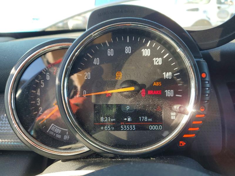 2016 Mini VIN WMWXU1C55G2D09171 COPART salvage auction — REAR END, Ca - Salvage Certificate, sold $50 on 2026-08-04 (photo 9)
